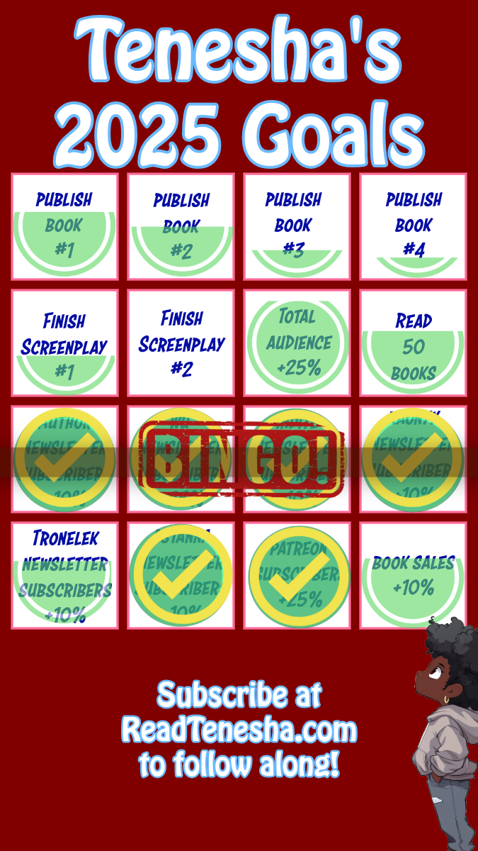 Goals Bingo: May 2025